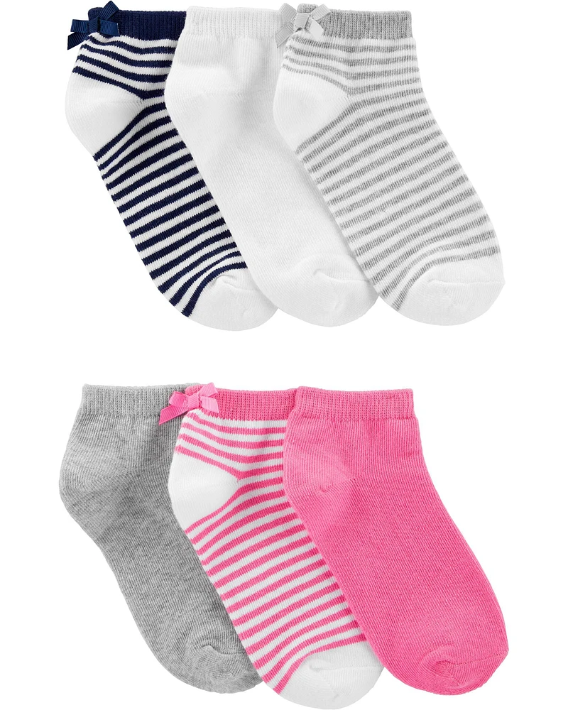 Kid 6-Pack No-Show Socks