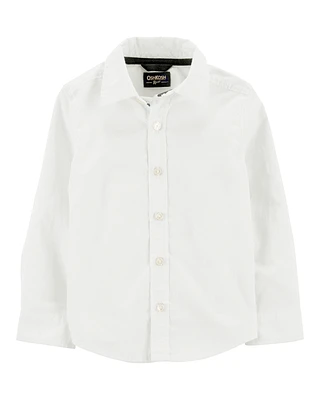 Toddler Uniform Button-Front Shirt