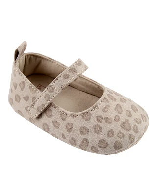 Baby Leopard Print Mary Jane Shoes