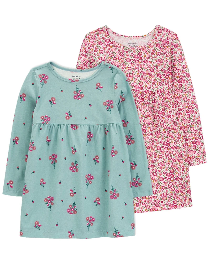 Toddler 2-Pack Jersey Dresses