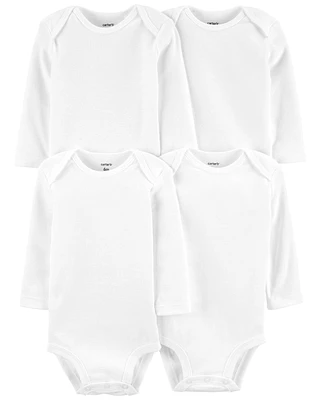 Baby 4-Pack Long-Sleeve Original Bodysuits