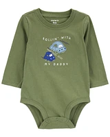 Baby 'Rollin' With My Daddy' Collectible Bodysuit