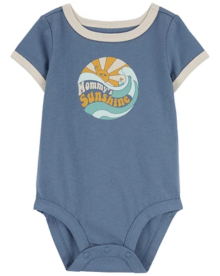 Baby 'Mommy's Sunshine' Cotton Bodysuit