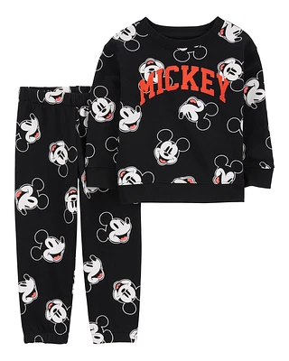 Baby 2-Piece Mickey Mouse Sweatshirt & Pant Set