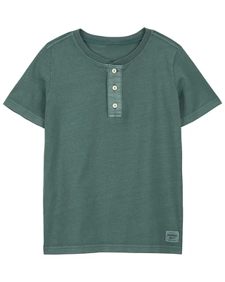 Kid Short-Sleeve Henley Tee