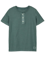 Kid Short-Sleeve Henley Tee