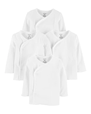 Baby 4-Pack Side-Snap Tees