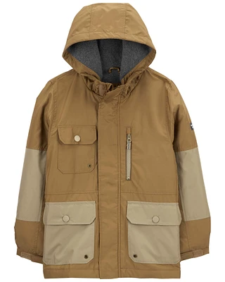 Kid Fleece-Lined Midweight Utility Jacket