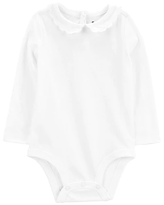 Baby Scalloped Peter Pan Bodysuit