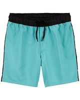 Kid Active Drawstring Shorts Moisture Wicking Fabric