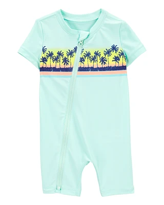 Baby 1-Piece Palm Tree Rashguard