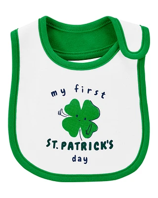 Baby My First St. Patrick's Day Teething Bib