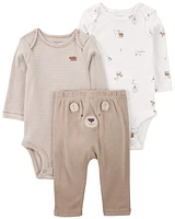 Baby 3-Piece Bear Little Character Set