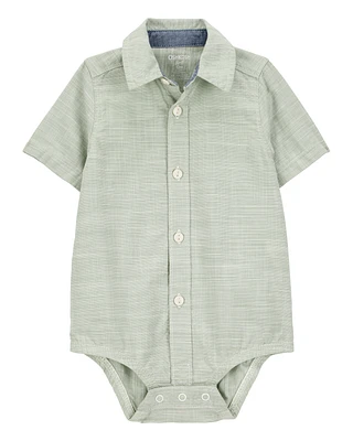 Baby Button-Front Bodysuit