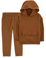 Baby 2-Piece Fleece Hoodie & Pants Set