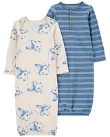 Baby 2-Pack Sleeper Gowns