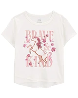 Kid 2-Piece Graphic Tee & Leggings Set