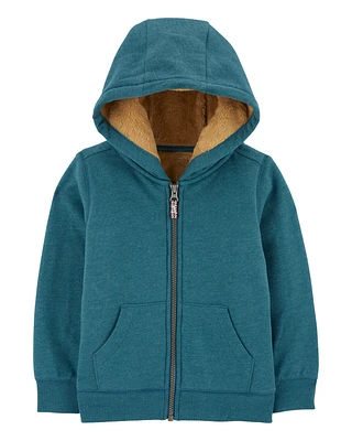 Toddler Zip-Up Fleece Hoodie