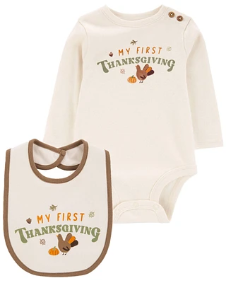 Baby 2-Piece My First Thanksgiving Set