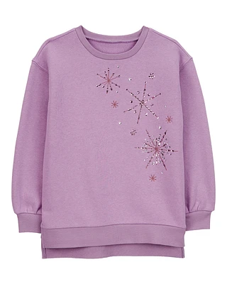 Kid Sparkle Fleece Sweatshirt