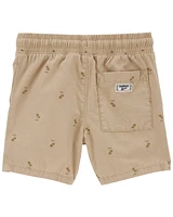 Toddler Drawstring Canvas Shorts