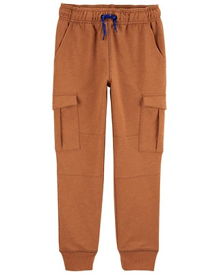 Kid Pull-On Knit Cargo Pants