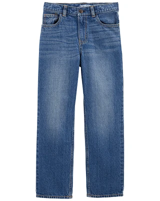 Kid Medium Wash Boot-Cut Jeans