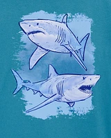 Kid Shark Long-Sleeve Graphic Tee