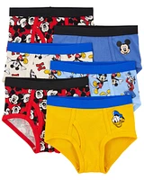 Toddler 6-Pack Mickey Mouse Cotton Briefs Underwear