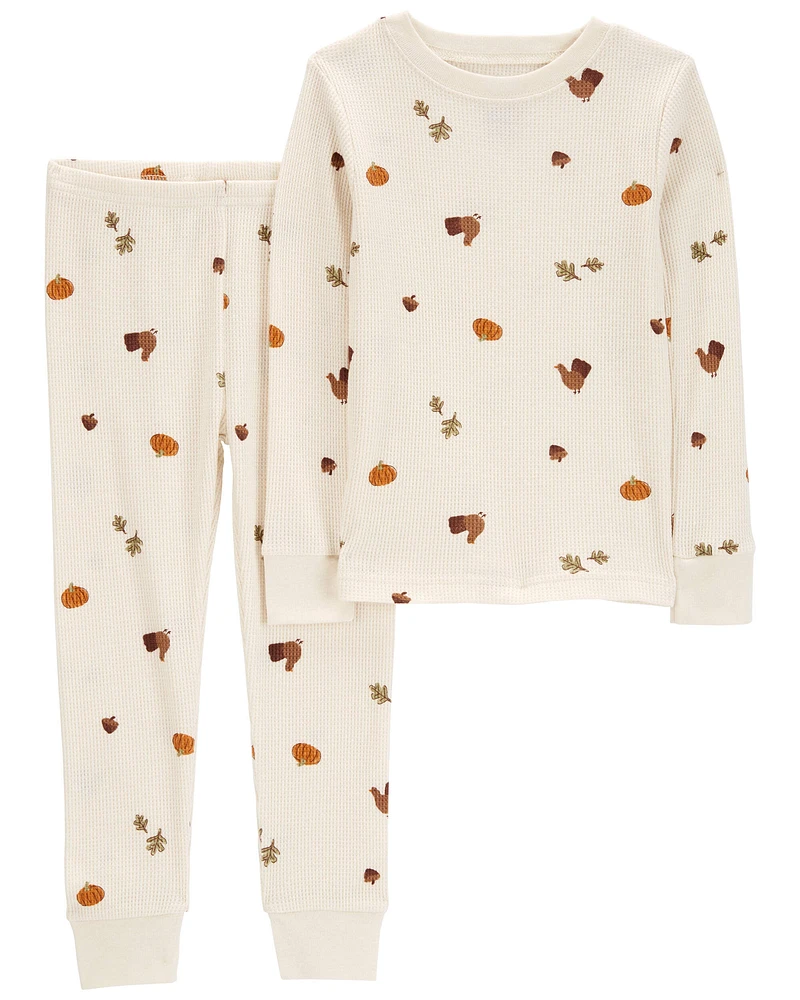 Baby 2-Piece Thanksgiving 100% Snug Fit Cotton Pajamas