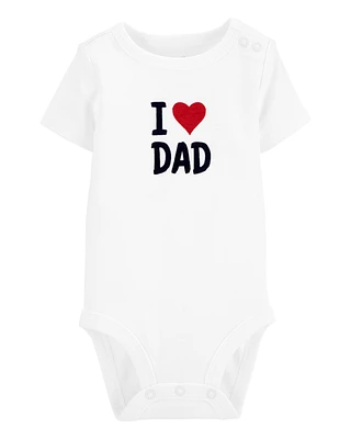 Baby I Love Dad Bodysuit