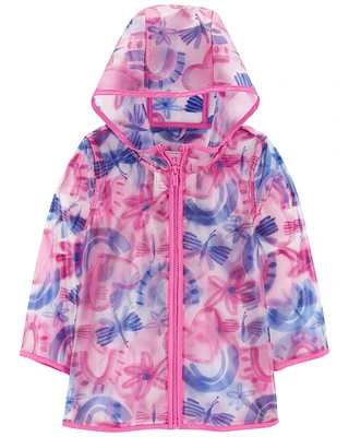 Toddler Rainbow Rain Jacket