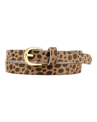 Cheetah Print Belt