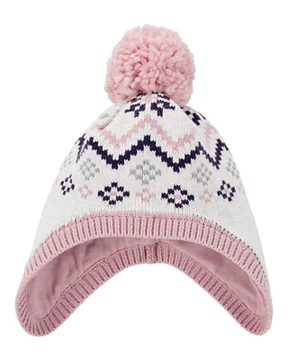 Baby Fair Isle Trapper Hat