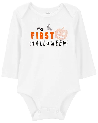 Baby My First Halloween Long-Sleeve Bodysuit