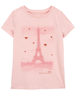 Kid Love Paris Graphic Tee