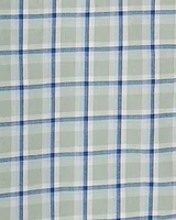 Kid Plaid Button-Front Shirt