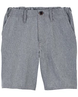 Kid -Pack Lightweight Uniform Shorts in Quick Dry Active Poplin