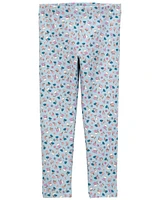 Toddler Floral Stretch Leggings