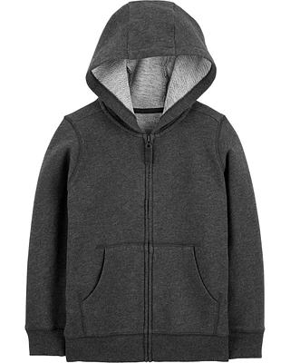 Kid Zip-Up French Terry Hoodie