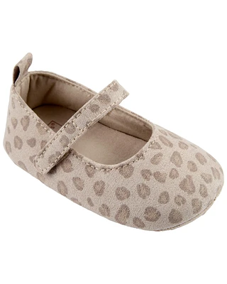 Baby Leopard Print Mary Jane Shoes