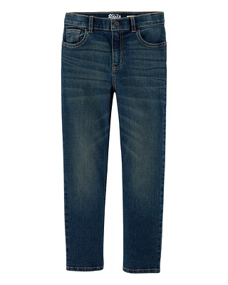 Kid Dark Wash Straight-Leg Jeans