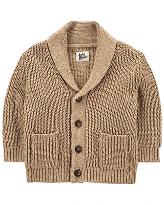 Baby Chunky Knit Button-Front Cardigan