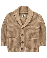 Baby Chunky Knit Button-Front Cardigan