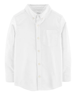 Kid Oxford Button-Front Shirt