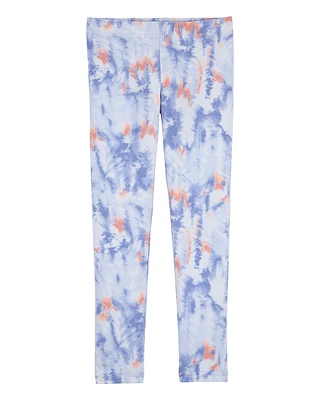 Kid Tie-Dye Stretch Leggings