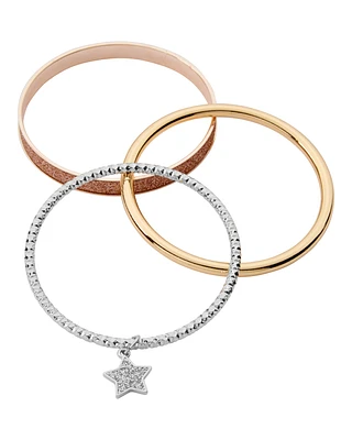 3-Pack Bangle Bracelets