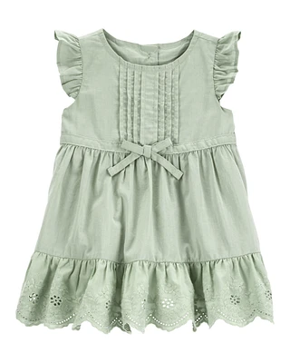 Baby Textured Eyelet Dress