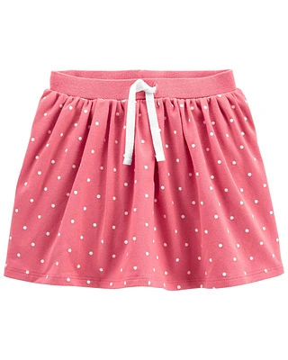 Toddler Polka Dot Jersey Skort