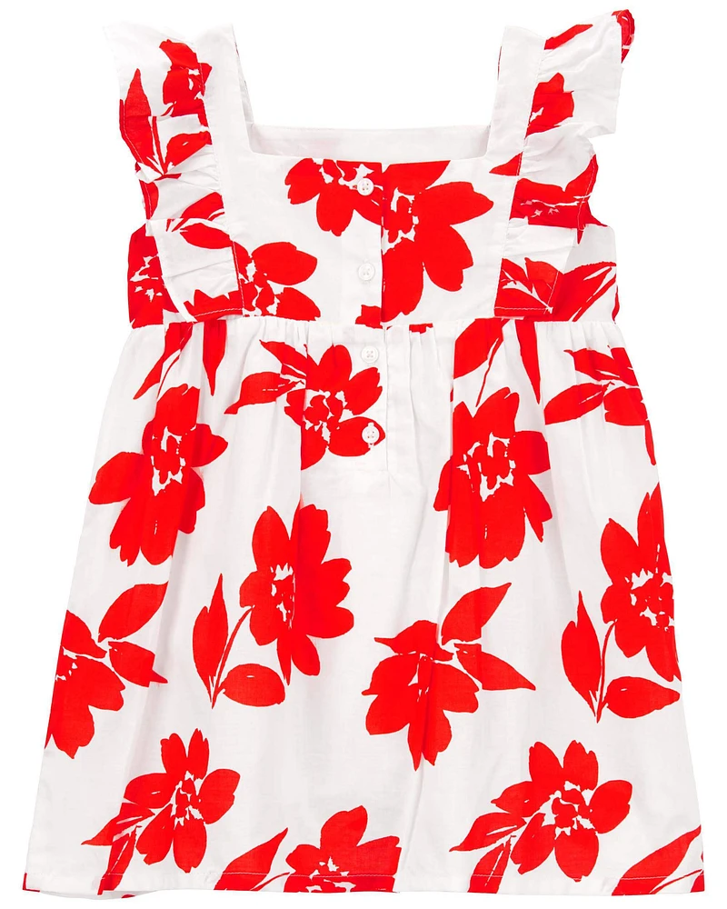 Toddler Floral Flutter Dress